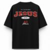 #1 Follower | Black Unisex Oversized Christian T-Shirt | Faith Store India