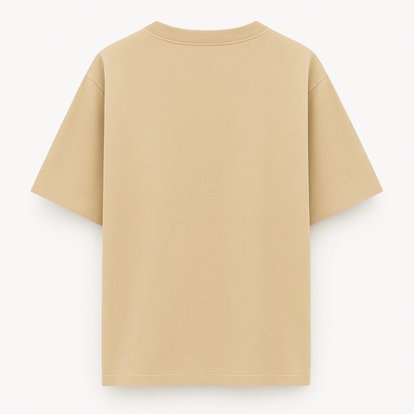 Forgiven | Beige Unisex Oversized Christian T-Shirt | Faith Store India - Image 3