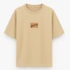 Faith God Saves | Beige Unisex Oversized Christian T-Shirt | Faith Store India - Image 2