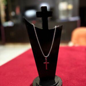 Cross Chain Plain | Stainless Steel | Unisex | Faith Store India