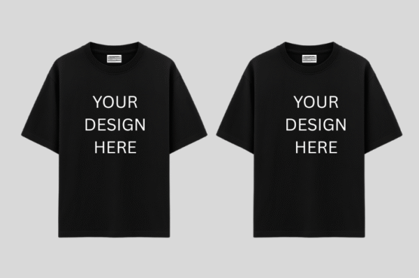 Your Design Here| Customized | Christian Couple T-Shirts | Oversized Unisex | Premium Cotton | Matching His & Her Tees