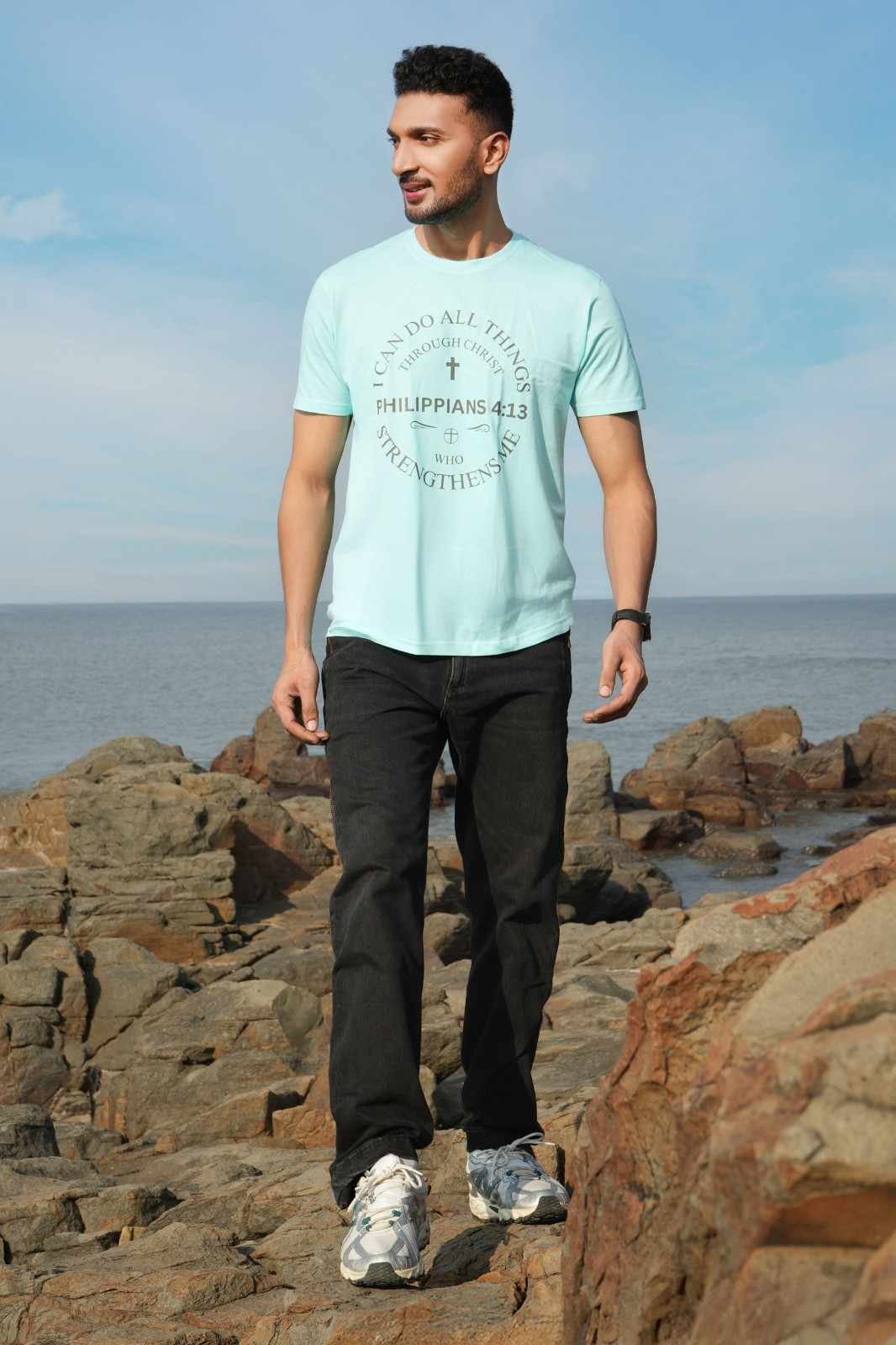 Philippines 4:13 | Men's Regular Fit T-Shirt - Image 3