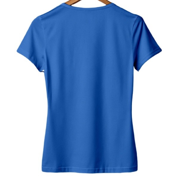 Christmas Crew | Women/Girls | Blue Christian T-Shirt - Image 2