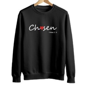 Ch♥sen | Black Sweatshirt | Unisex