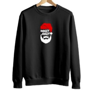 Holly Jolly | Black Sweatshirt | Unisex