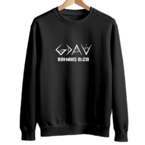 Romans 8:28 – God Works For Good | Sweatshirt | Unisex