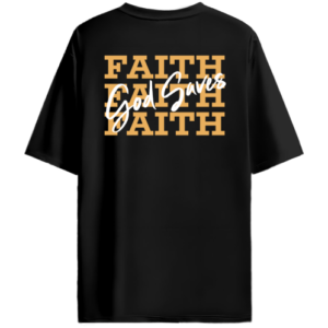 Faith | Oversized Unisex T-Shirt | 220 GSM