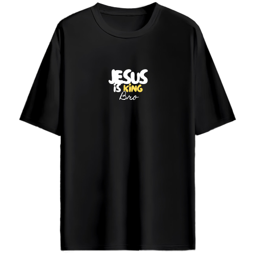 Jesus is King Bro |  Unisex Oversized T-Shirt
