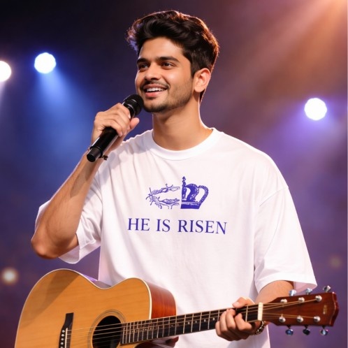 He is Risen |  Unisex Oversized T-Shirt