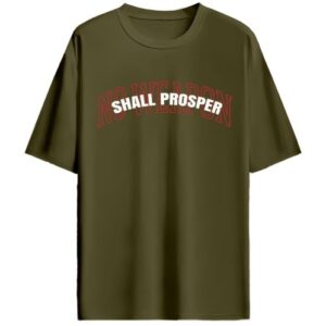 No Weapon Shall Prosper |  Unisex Oversized | T-Shirt